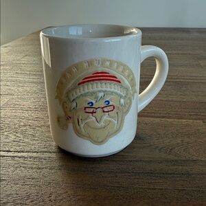 Vintage Denny’s Restaurant Bah Humbug! Coffee Mug Christmas Cup Holiday Scrooge